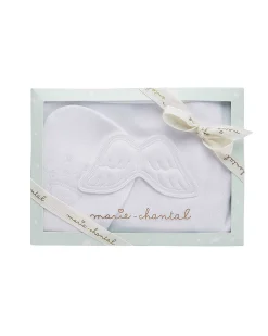 Angel Wing Bath Time Gift Set - Baby White