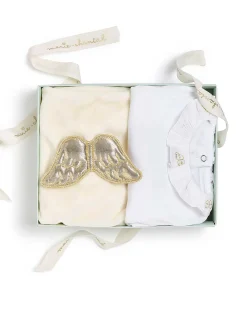 Angel Wing Halo Gift Set - Cream