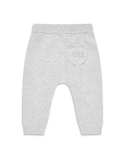 Angel Wing Knitted Trouser - Grey