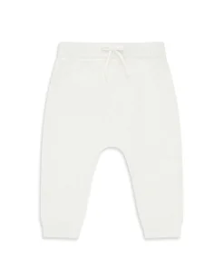 Angel Wing Knitted Trousers - Ivory