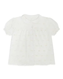 Angel Wing Print Pyjamas - Child Cream