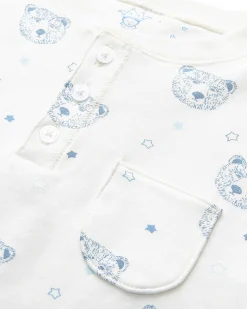 Bear Pyjamas - Child Blue