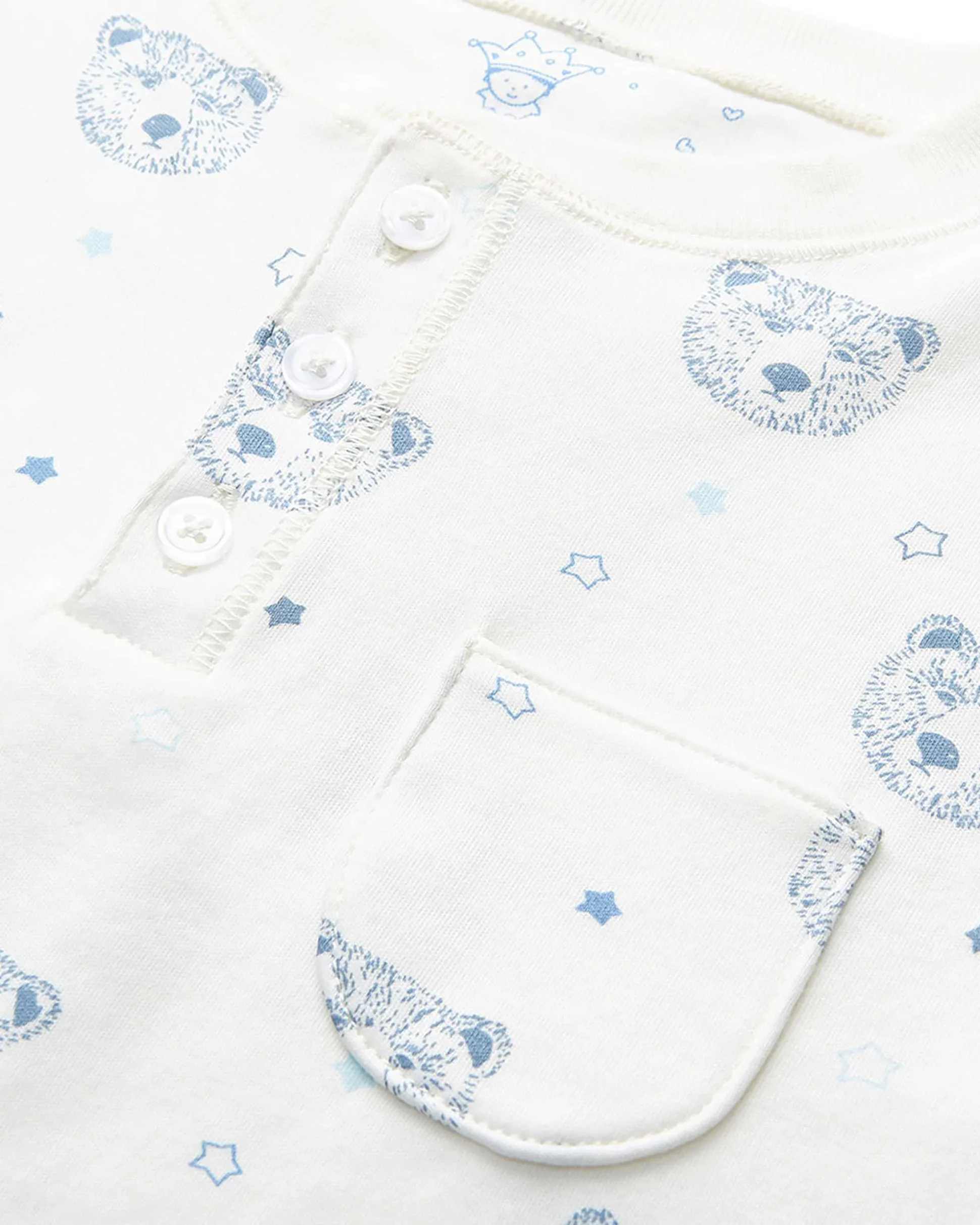 Bear Pyjamas - Child Blue