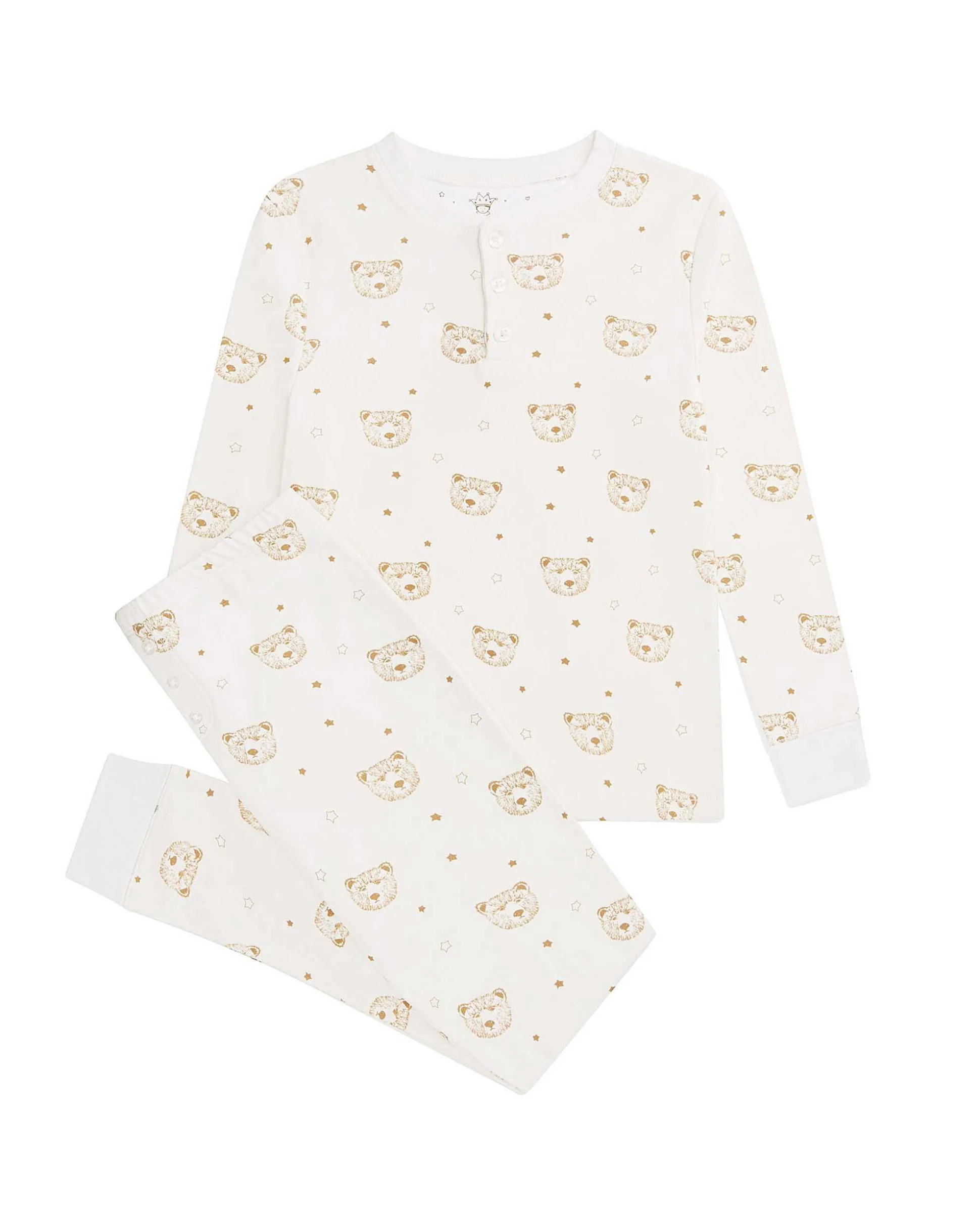 Bear Pyjamas - Child Cream
