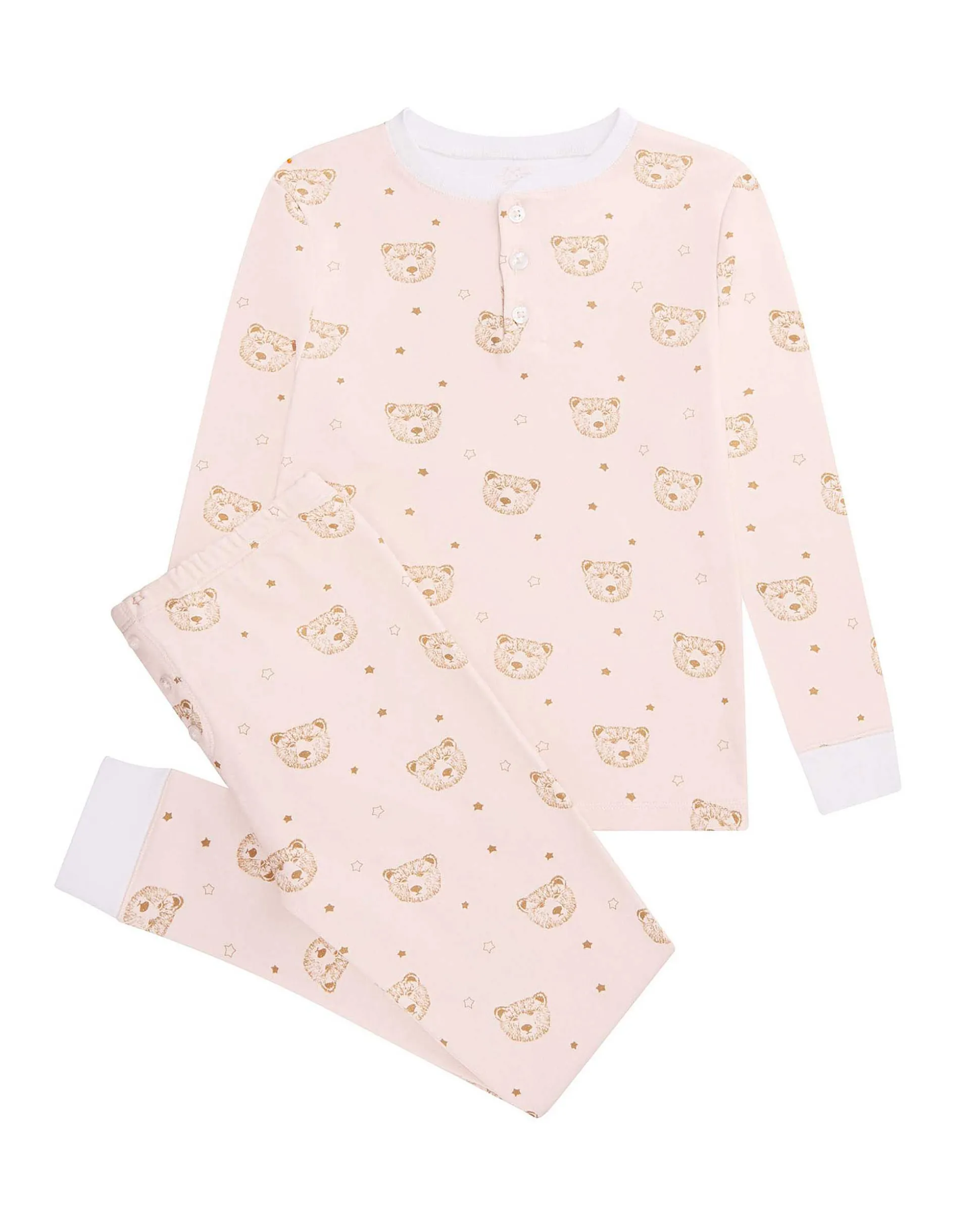 Bear Pyjamas - Child Pink