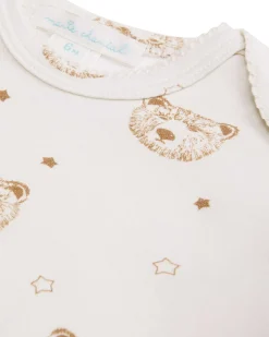 Bear Two Piece Set - Baby Cream