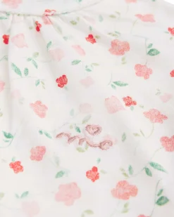 Bloom Wind Ditsy Nightgown - Child Pink