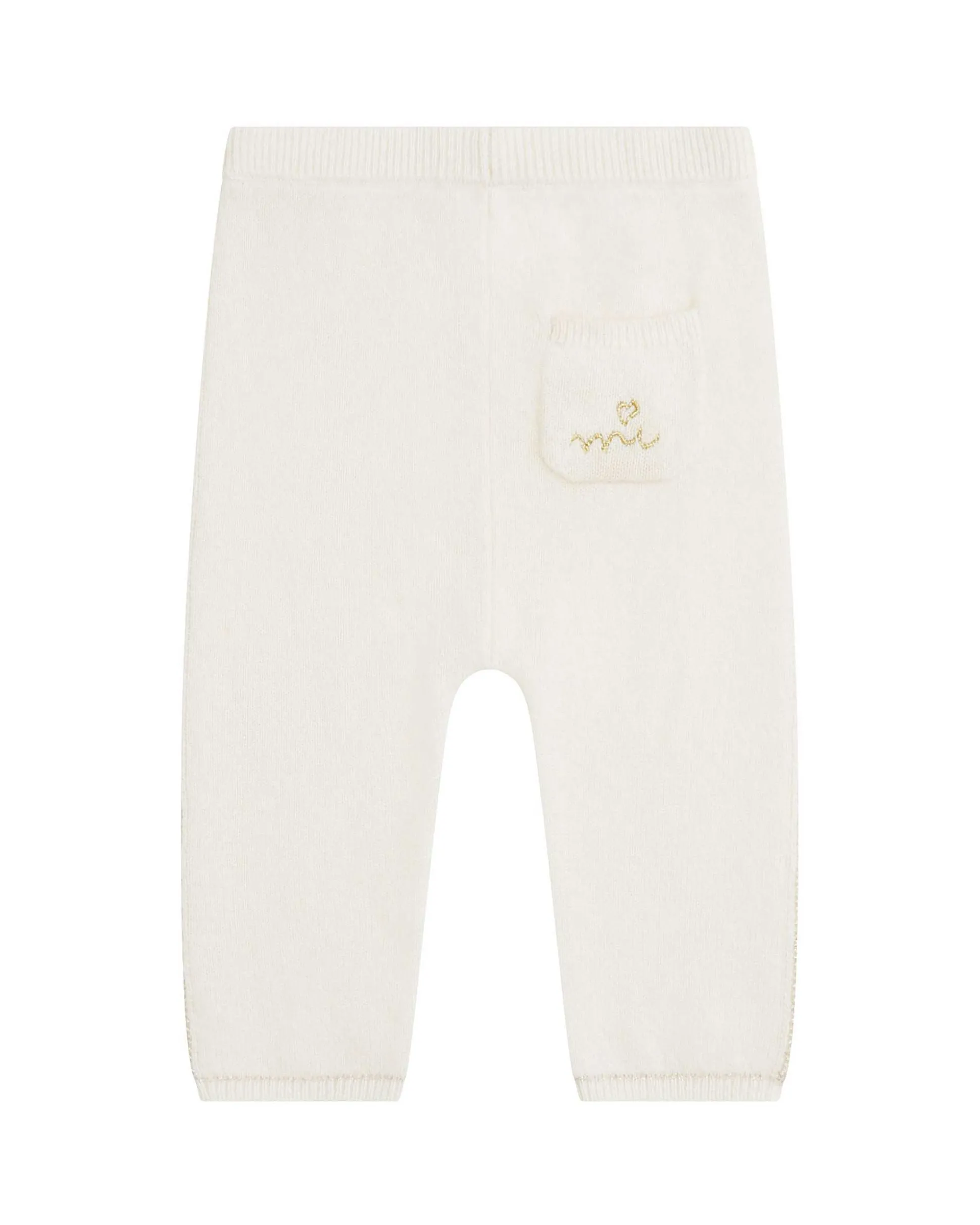 Briony Cashmere Leggings - Baby Ivory
