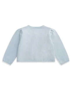Cashmere Sparkle Cardigan - Baby Pale Blue