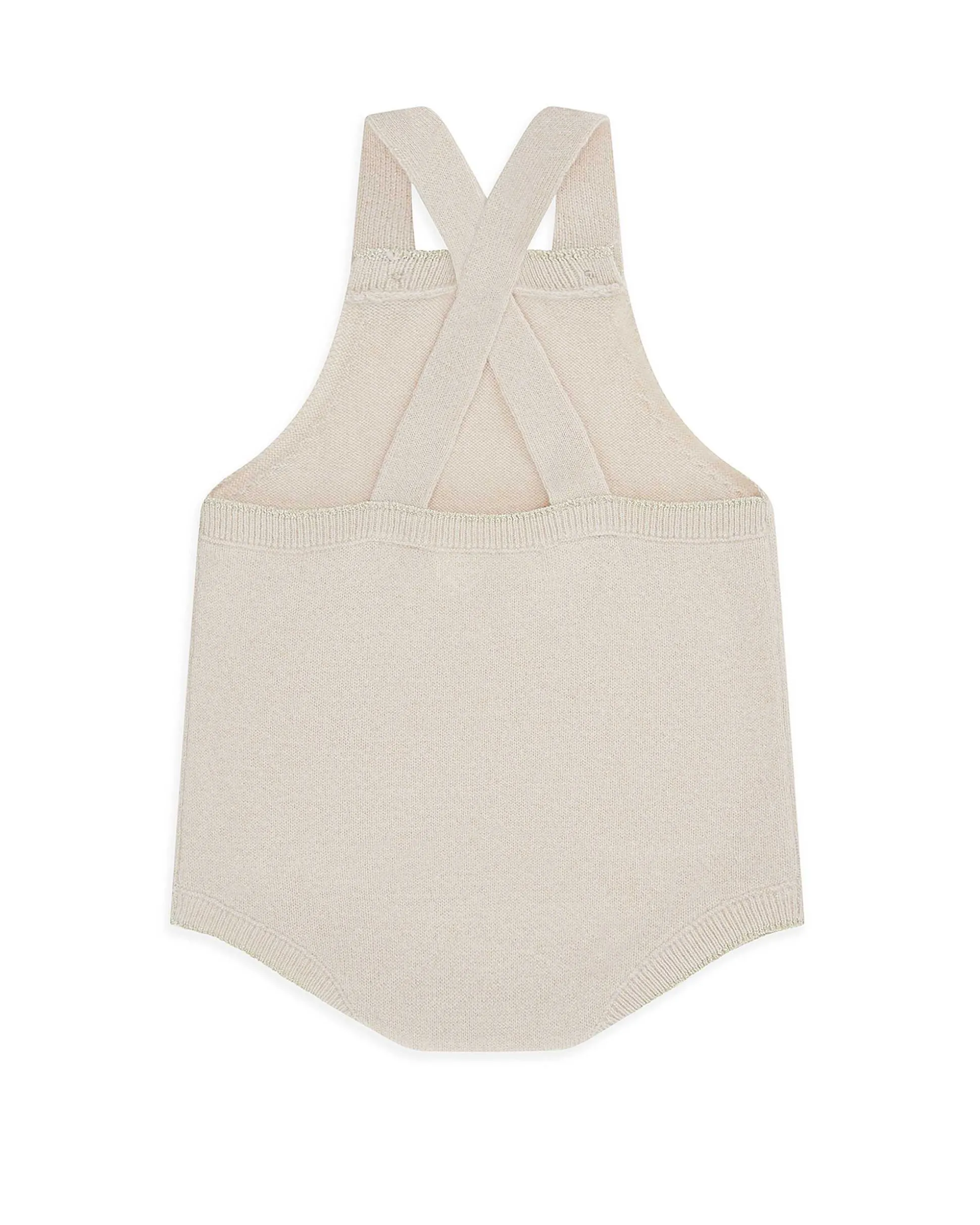 Cashmere Sparkle Romper - Blush