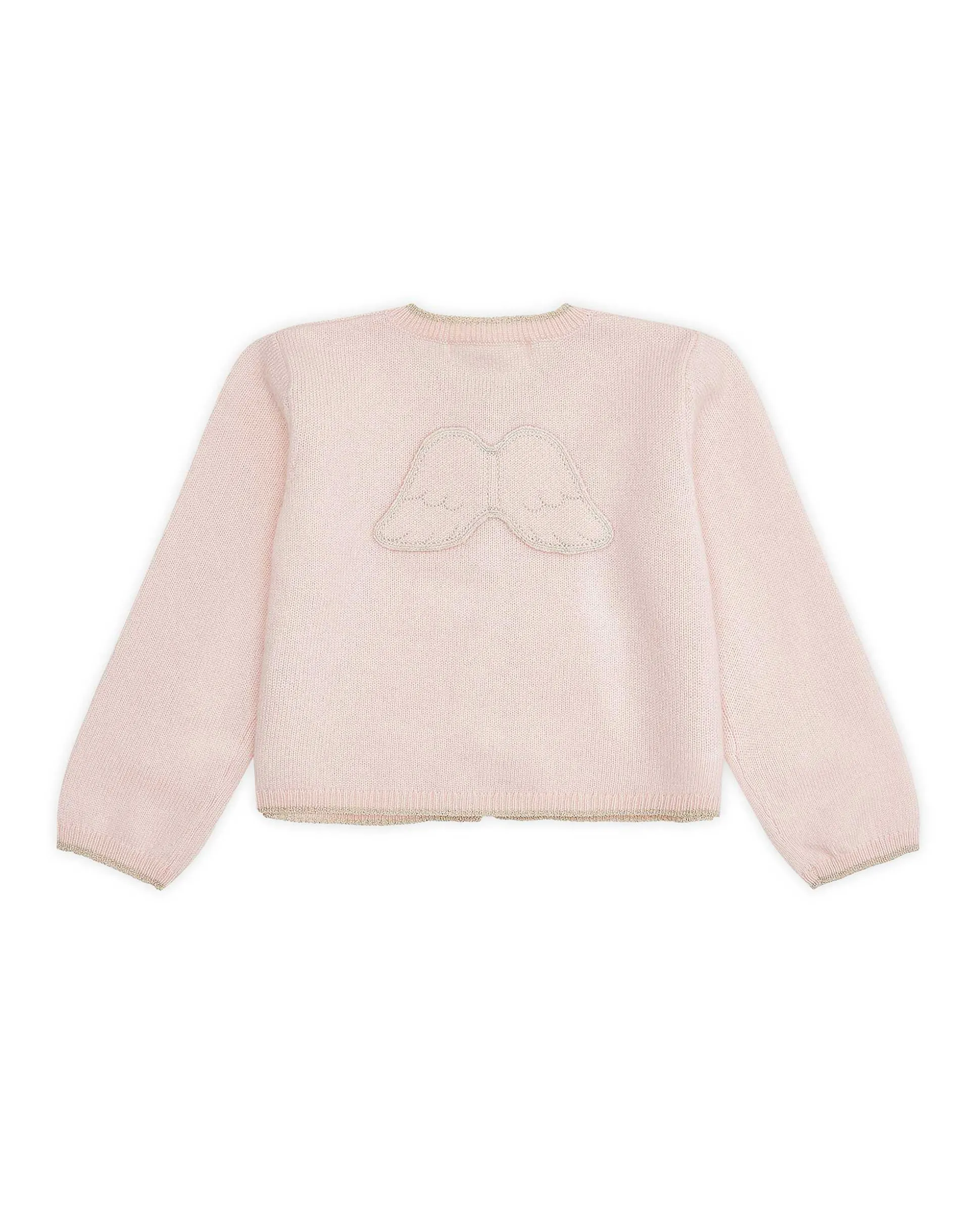 Cassiel Angel Wing Cashmere Cardigan - Pink