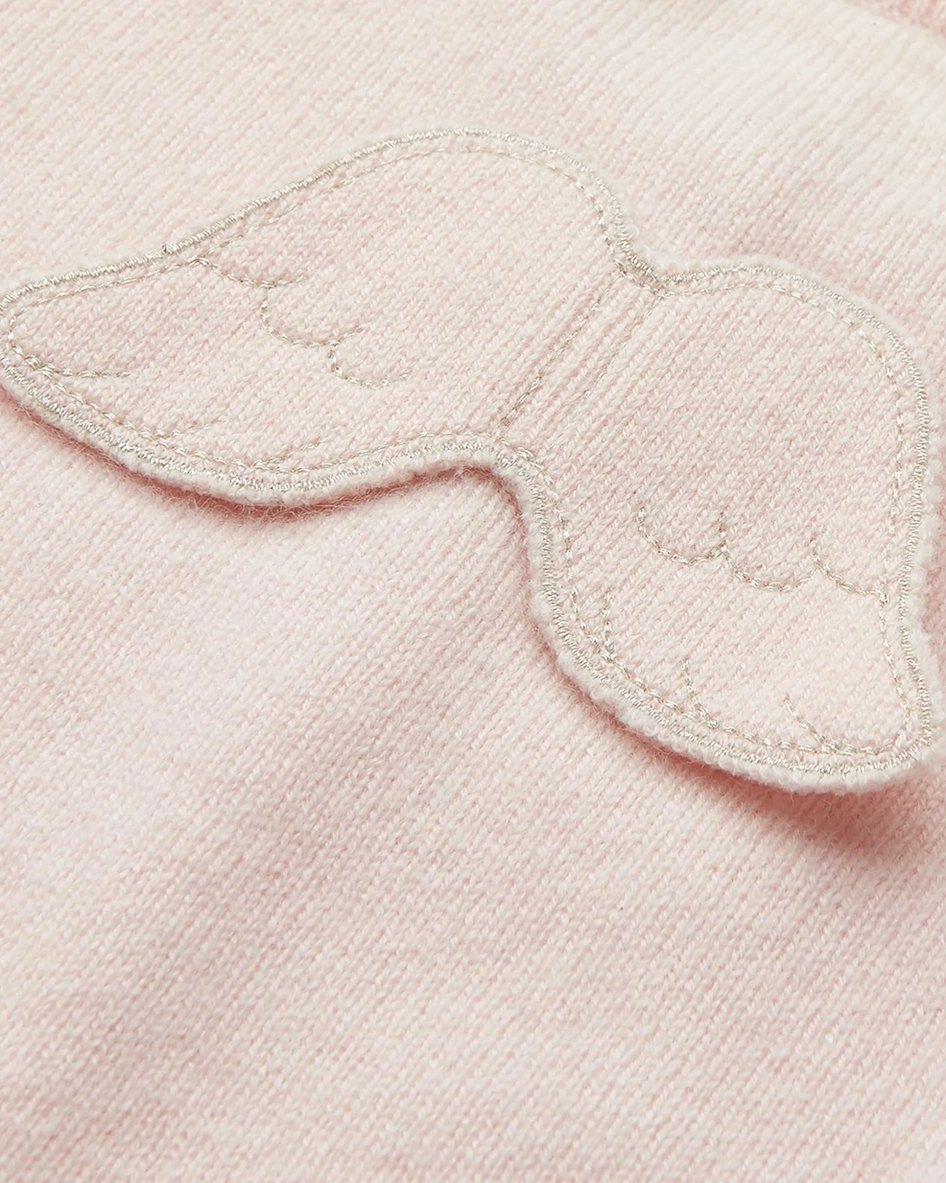 Cassiel Angel Wing Cashmere Cardigan - Pink