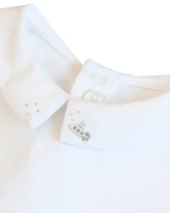 Chester Hand Embroidered Onesie - Submarine