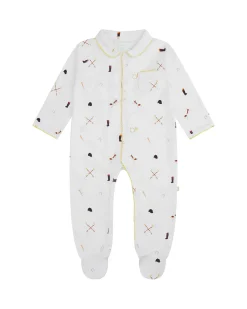 Equestrian Organic Cotton Sleepsuit