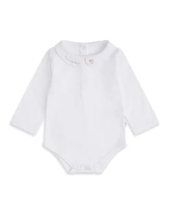 Home Sweet Home Peter Pan Collar Onesie - Pink