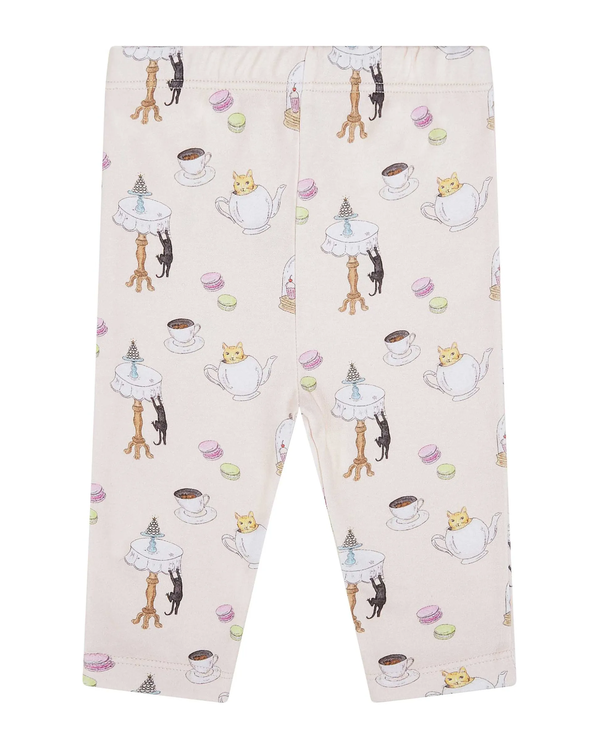 Kitten'S Tea Party 2 Piece Set - Baby Pink