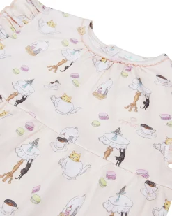 Kitten'S Tea Party Nightgown - Child Pink