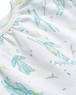 Little Bunny Nightgown - Child Blue