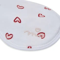 Love Heart Eye Mask - Adult White