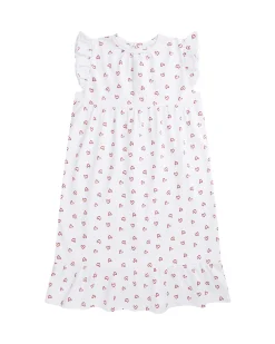 Love Heart Nightgown - Child White