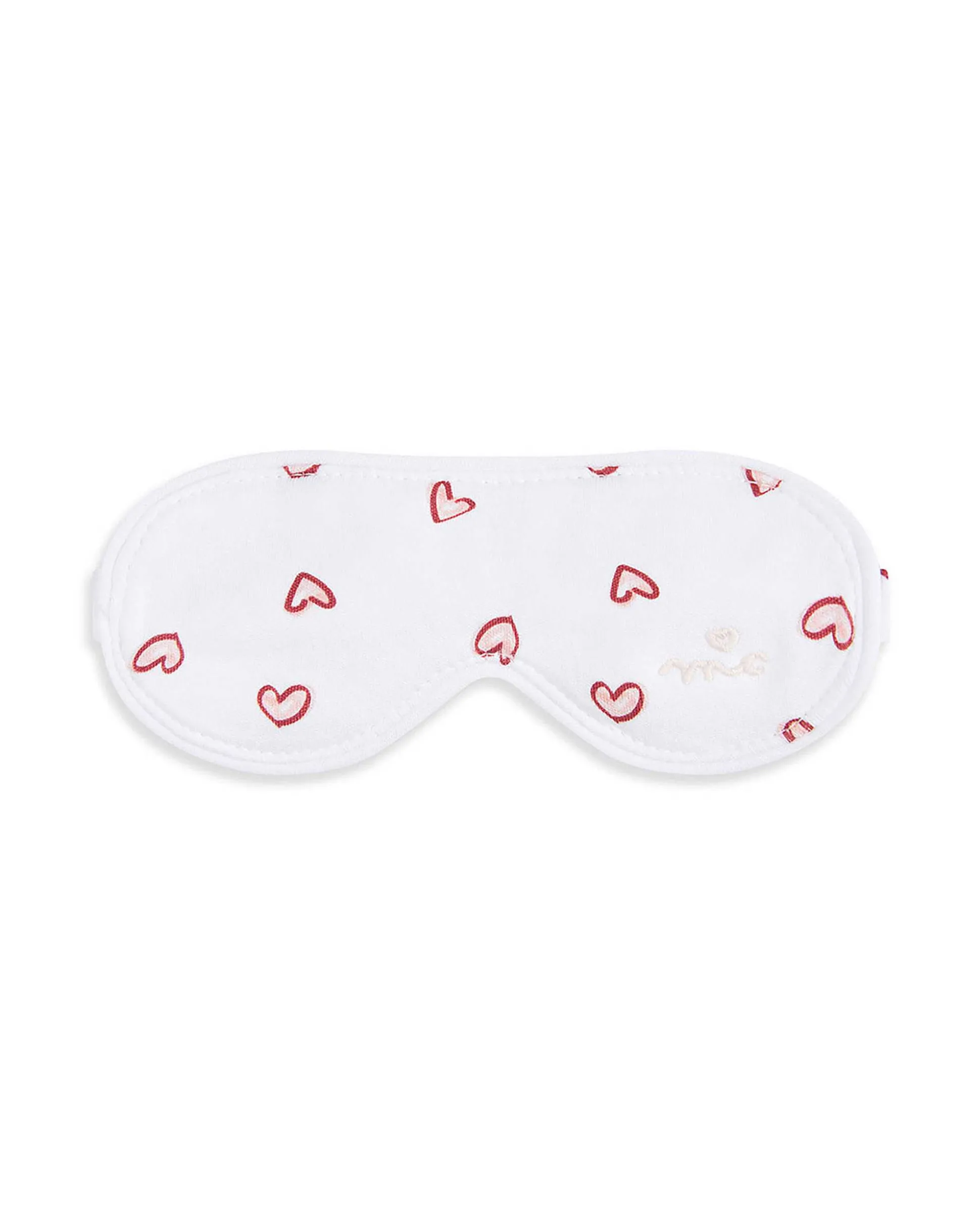 Love Heart Sleep Mask - Child White