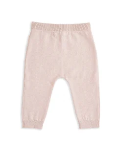 Pointelle Crawler Set - Heart Pink