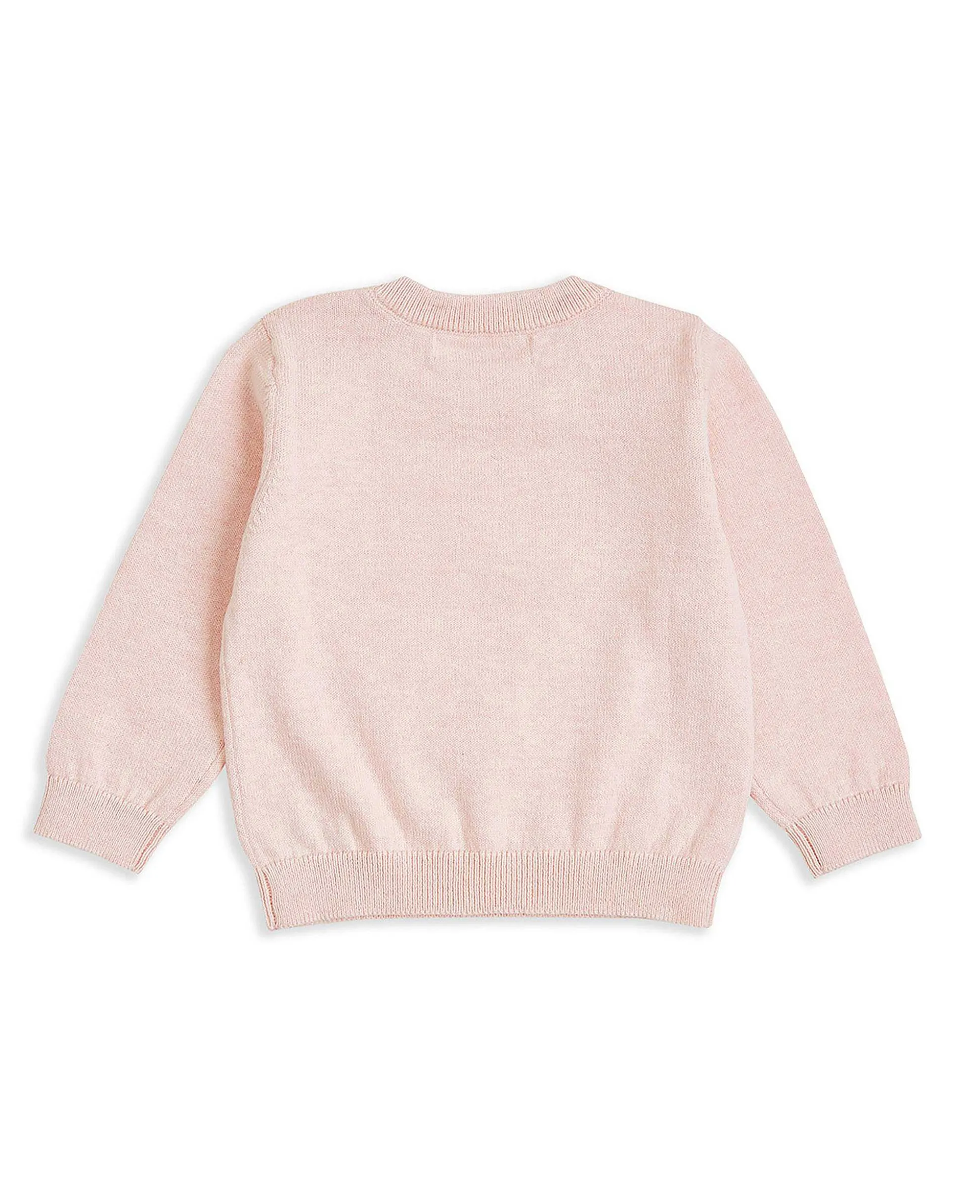 Pointelle Crawler Set - Heart Pink