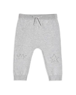 Pointelle Crawler Set - Star Grey