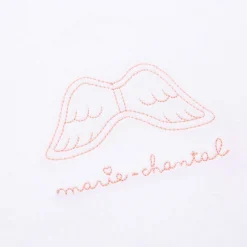 Set Of 7 Picot Onesies - Pink