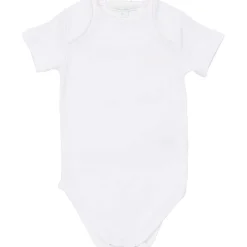 Set Of 7 Picot Onesies - Pink