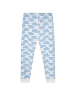 Star & Crown And Cloud Pyjamas - Blue