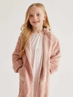 Star & Crown Nightgown - Child Pink