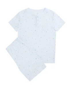 Star & Crown Short Pyjamas - Child Blue