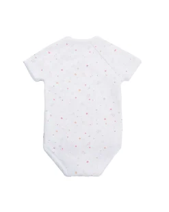 Star & Crown Wrap Onesie - Pink